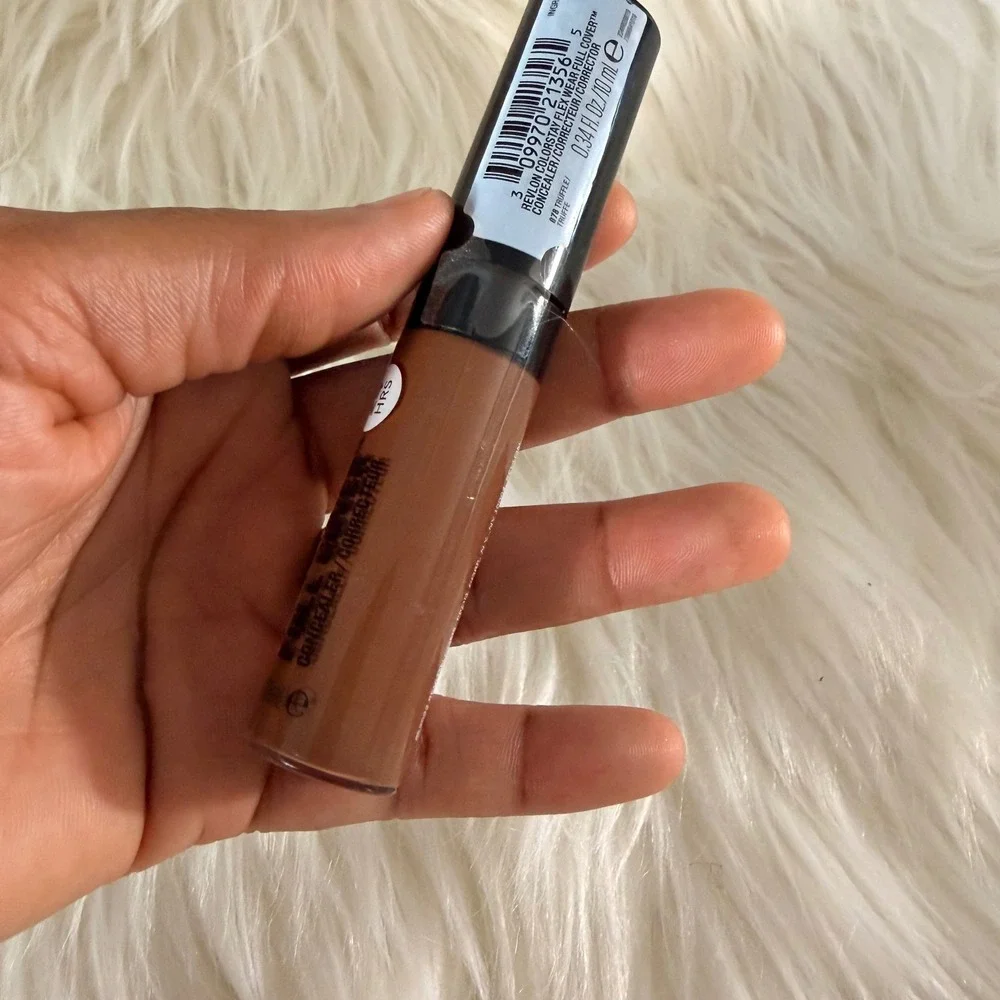 Revlon Flex Wear Concealer Womens 0.34oz 078 Truffle New Full Cover 24HR Makeup